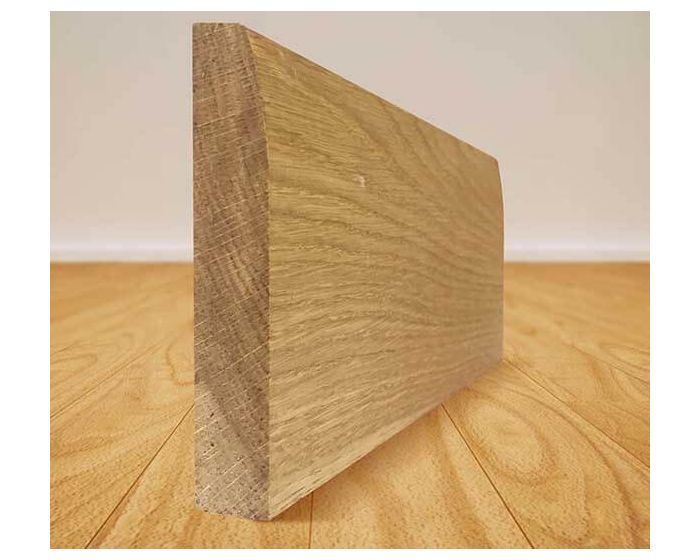 Chamfer Solid Oak Skirting Boards