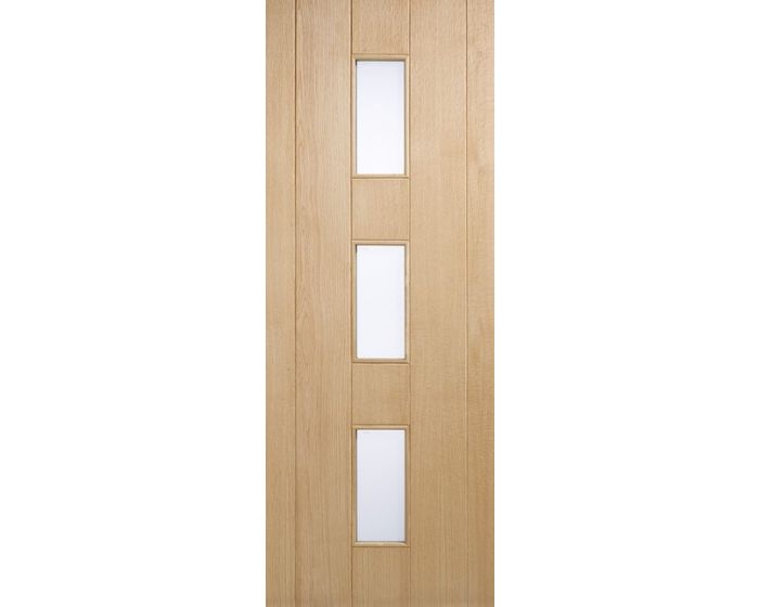 Copenhagen Oak Glazed External Door