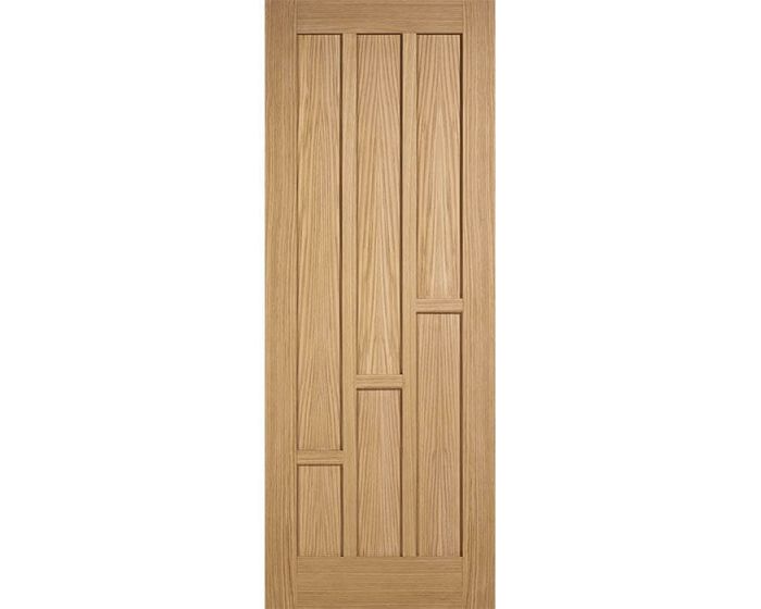 Coventry Prefinished Oak 6 Panel Internal Door