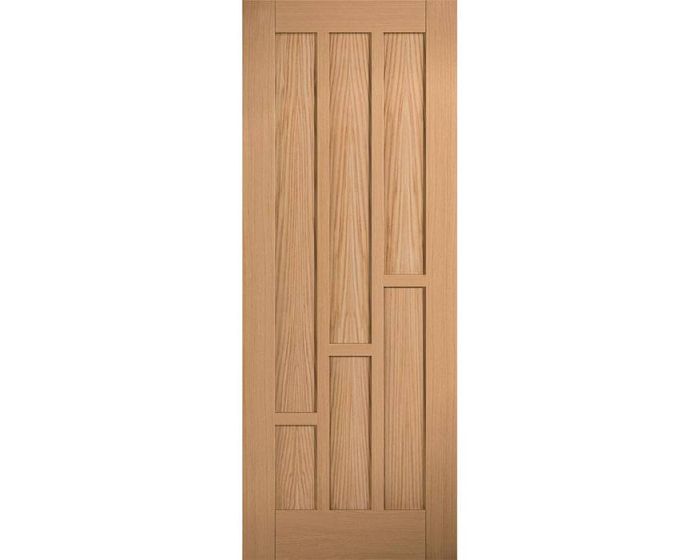 Coventry Unfinished Oak 6 Panel Internal Door