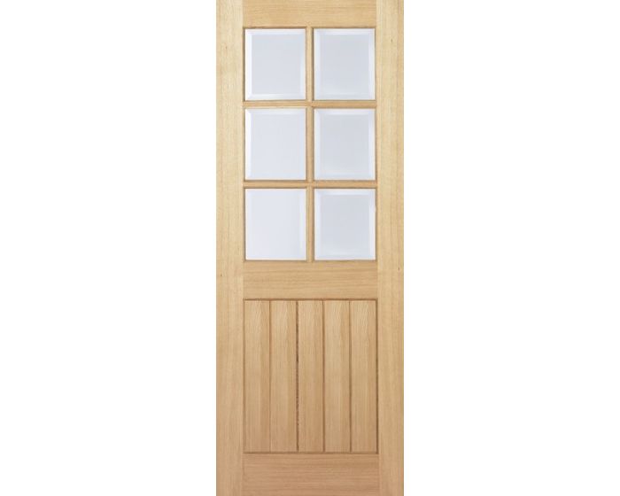 Engineered Oak Mexicano Prefinished 6L Glazed Door