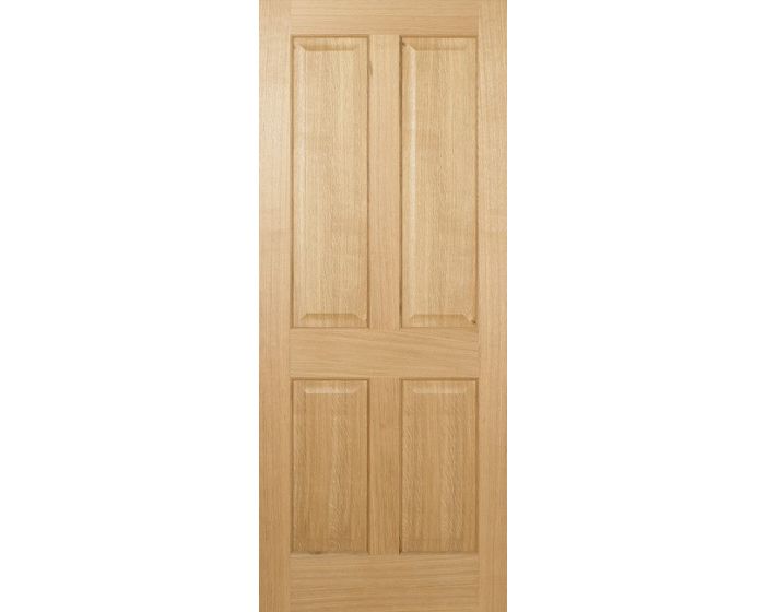 Regency 4 Panel Prefinished Oak Internal Door