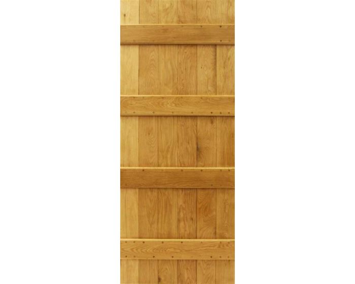 Bespoke Solid Oak 4 Ledge Barn Door