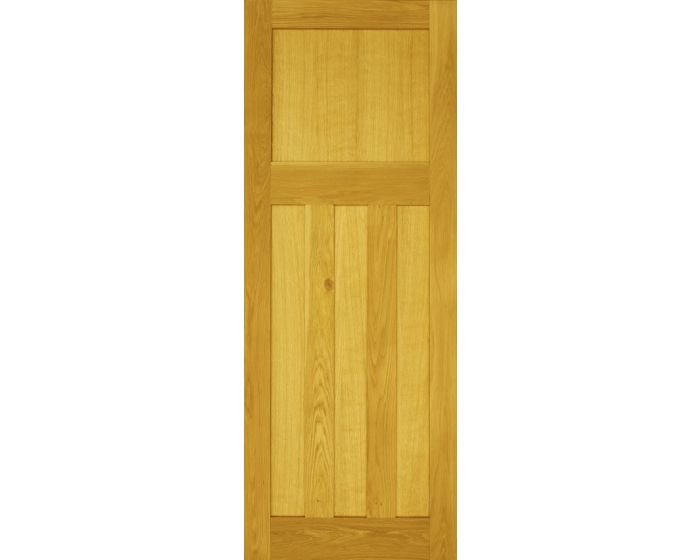 External Prefinished 1930's Solid Oak Door
