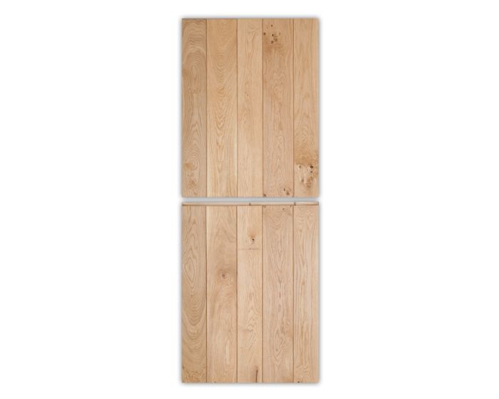 Solid Oak Rustic V Groove Profile Stable Door