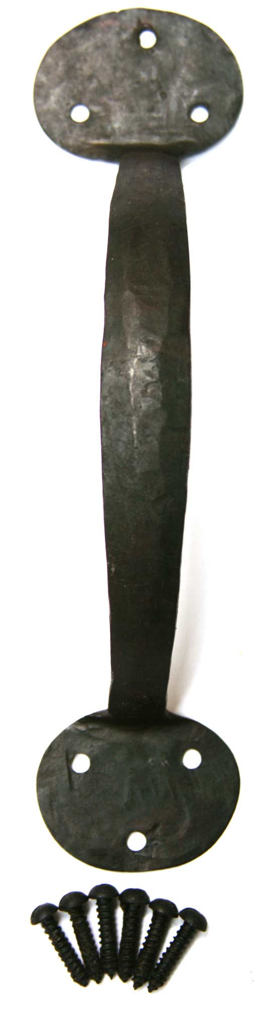 An image of Hand Forged Black Beeswax D Handle