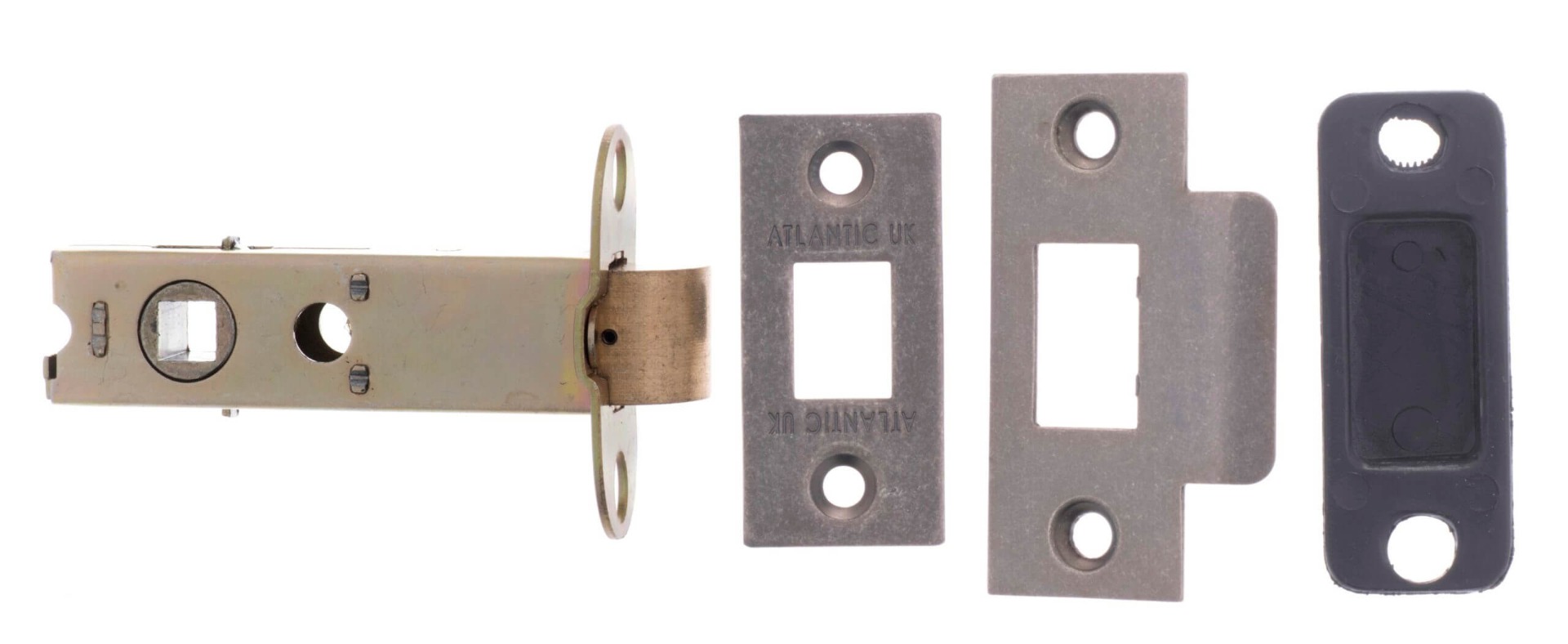An image of 3 inch Internal Door Latch - Distressed Silver