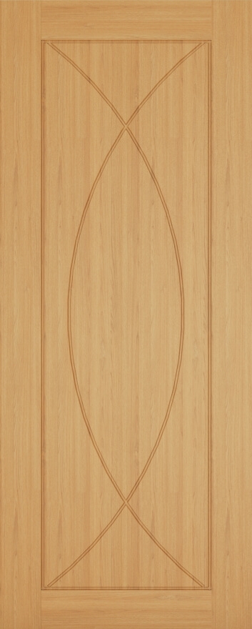 An image of Amalfi Prefinished Oak Fire Door