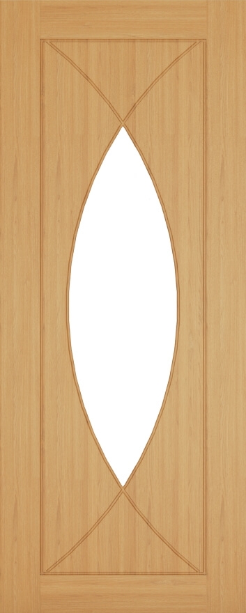An image of Amalfi Prefinished Oak Glazed Door