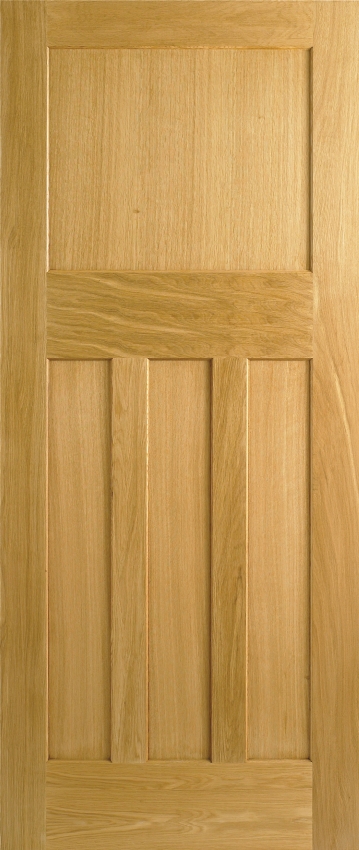 An image of DX30 1930's Style Oak Fire Door