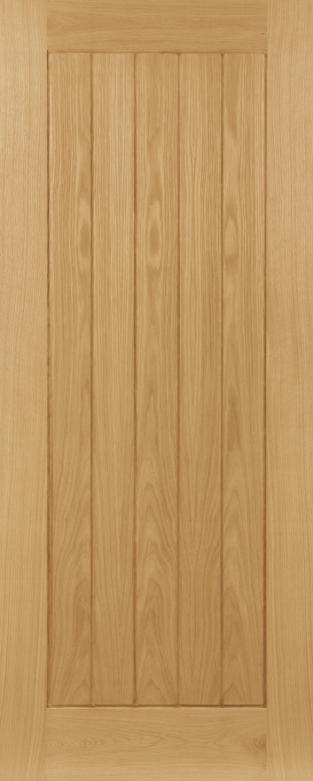 An image of Mexicana Ely Prefinished Internal Oak Fire Door