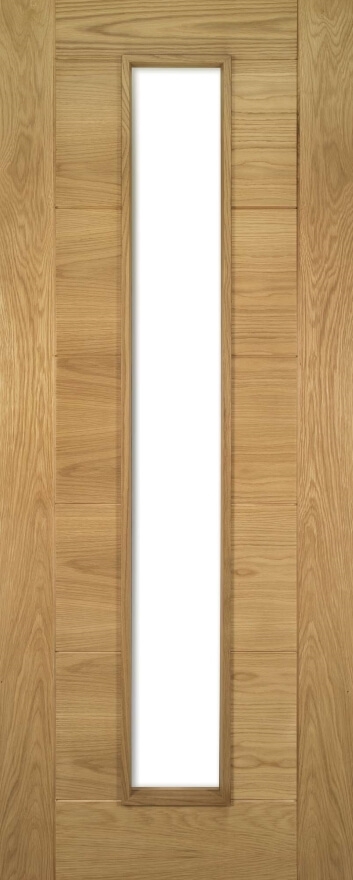 An image of Seville Prefinished Oak Glazed Internal Door