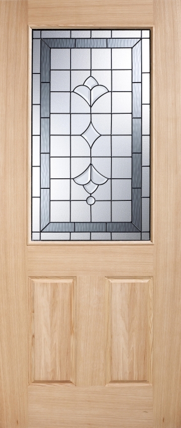 An image of Adoorable Oak Winchester Glazed External Oak Veneer Doors