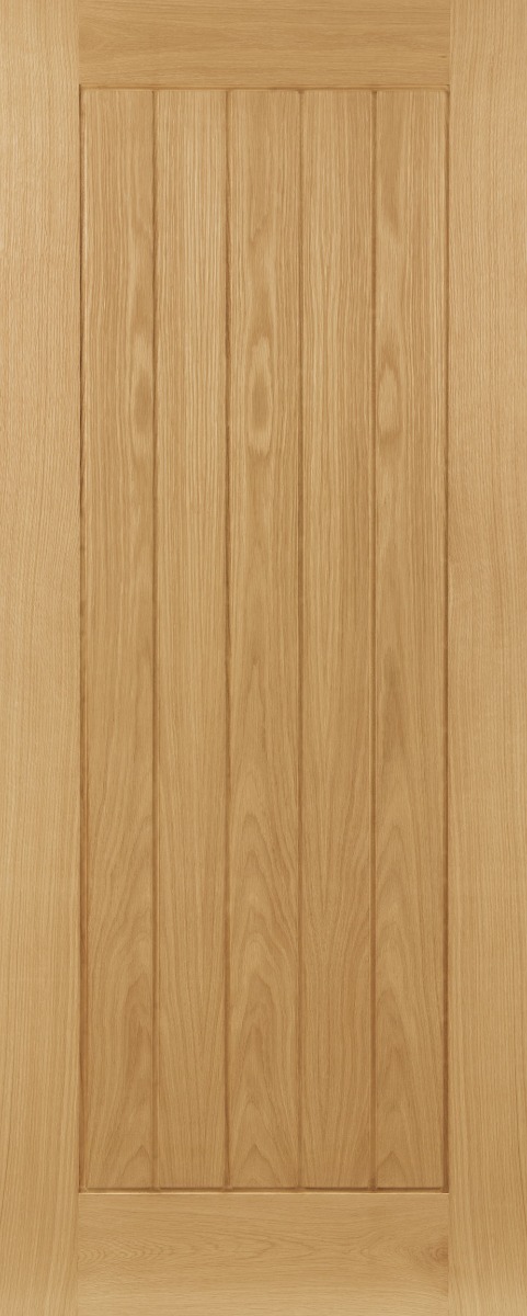 An image of Mexicana Ely Contemporary Internal Oak Fire Rated Door