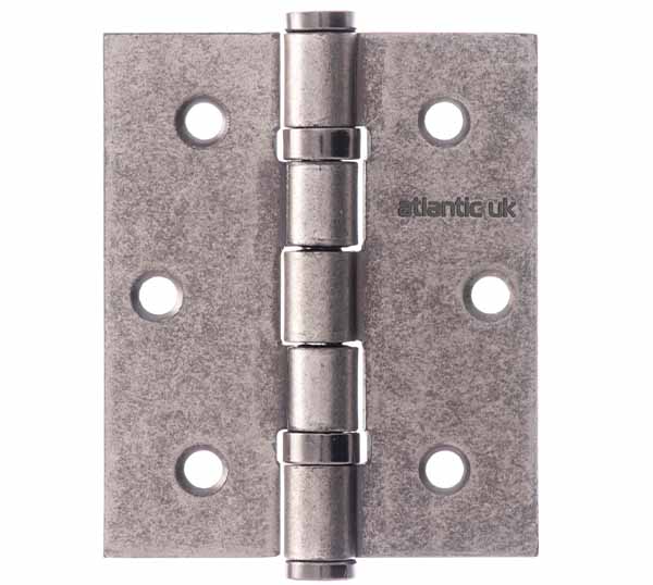 An image of 3 inch Butt Hinge - Distressed Silver