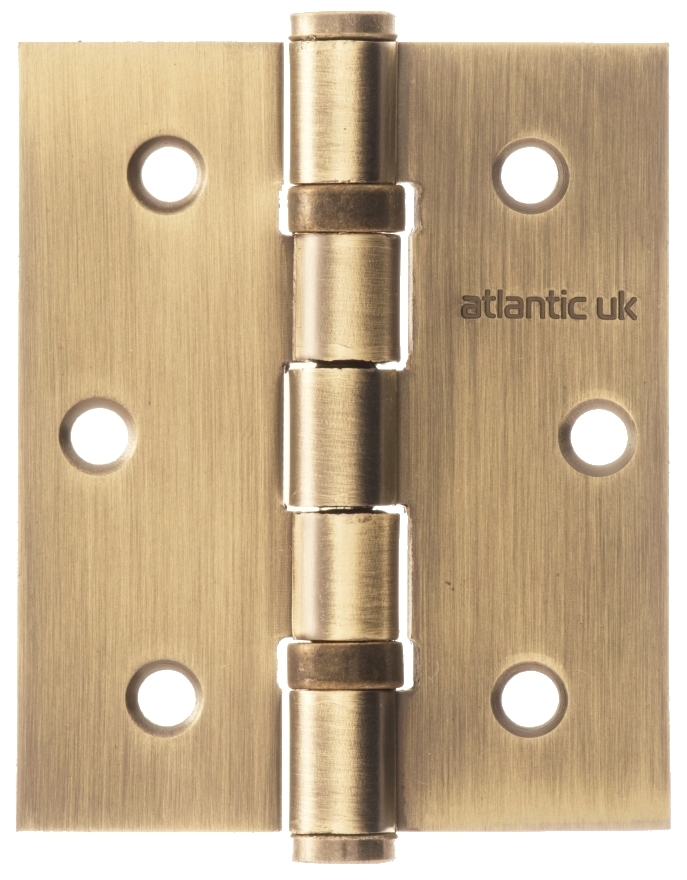 An image of 3 inch Butt Hinge - Matt Antique Brass