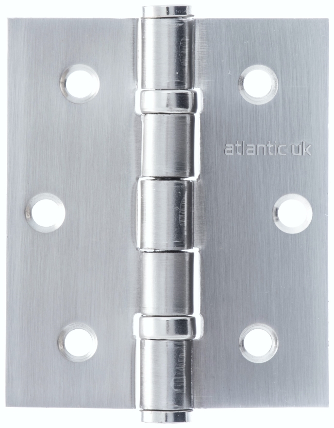 An image of Satin Chrome 3" Butt Hinge Pair