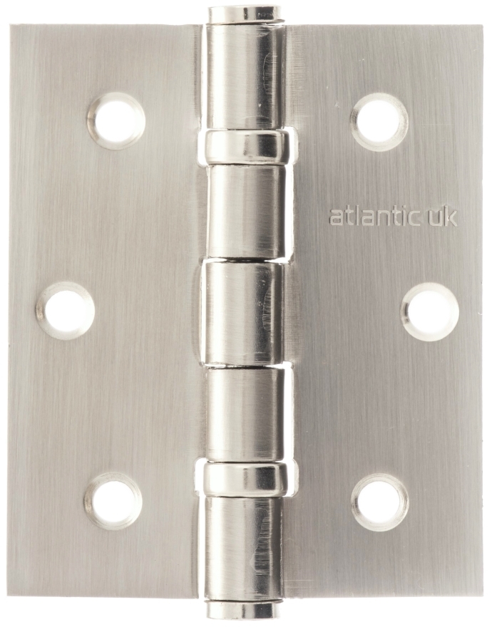 An image of Satin Nickel 3" Butt Hinge Pair