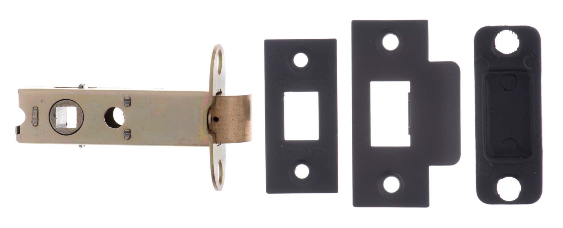 An image of 3 inch Internal Door Latch - Matt Black