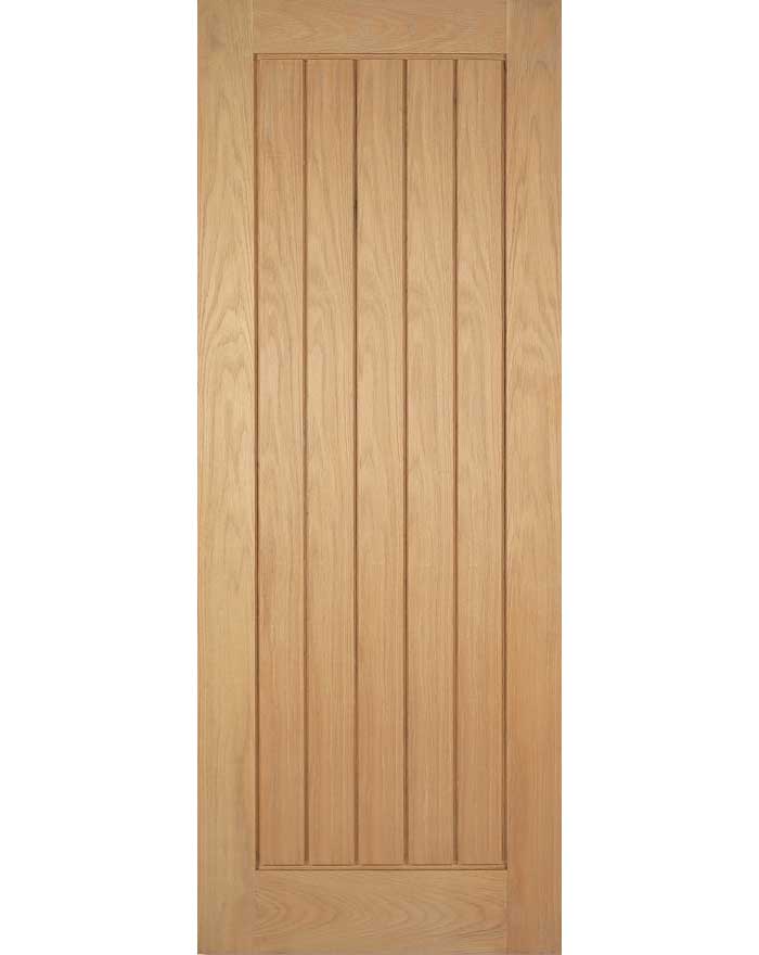 An image of Mexicano Modern Veneer Internal Oak FD30 Fire Door