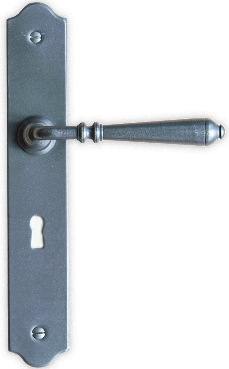 An image of Nevers External Handle Pair - Patine