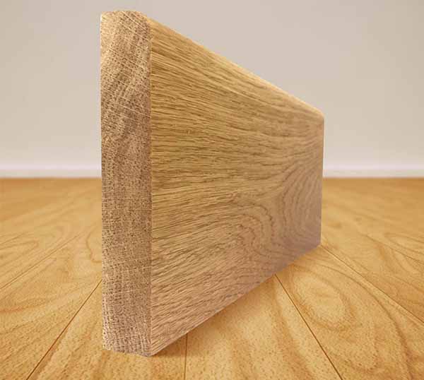 An image of Bullnose Solid Oak Skirting Boards