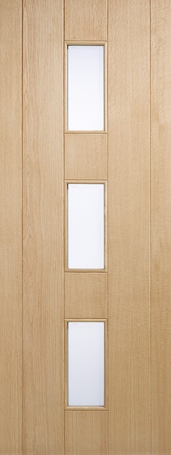 An image of Copenhagen Oak Glazed External Door
