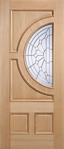 An image of Empress Oak Glazed External Door