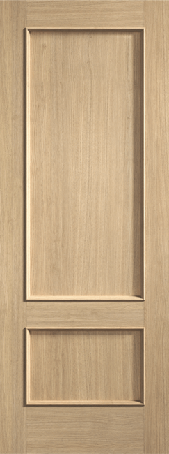 An image of Murcia Prefinished Oak 2 Panel Internal Door