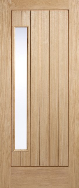 An image of Newbury Oak Glazed External Door