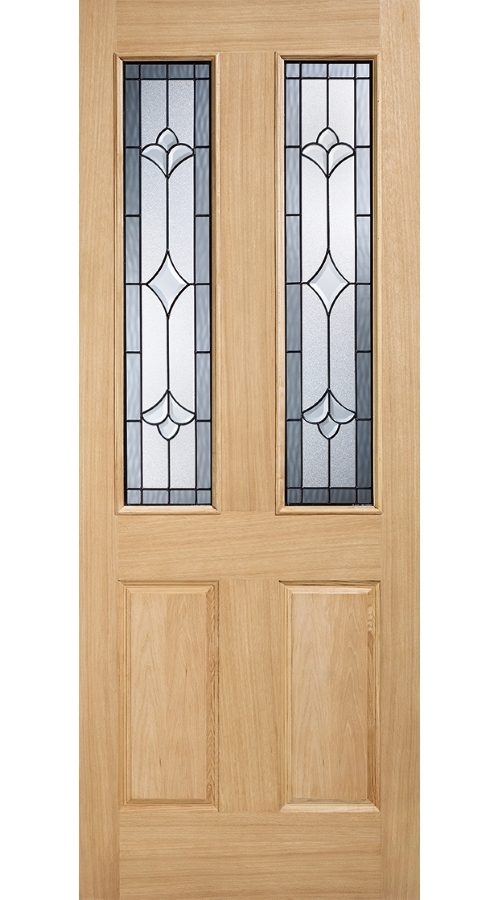 An image of Adoorable Oak Salisbury Glazed External Oak Veneer Doors