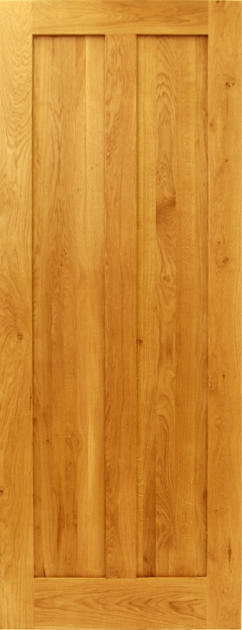 An image of Solid Oak Two Panel Door