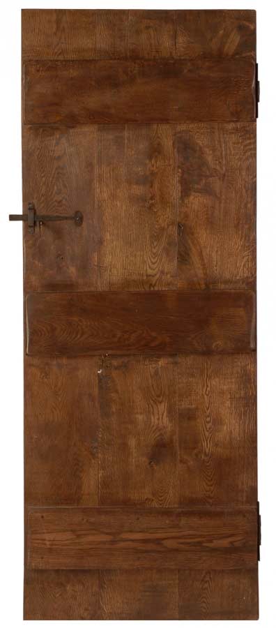 An image of Solid Oak Antique Reproduction Internal Door - Traditional Barn Door Design Made...