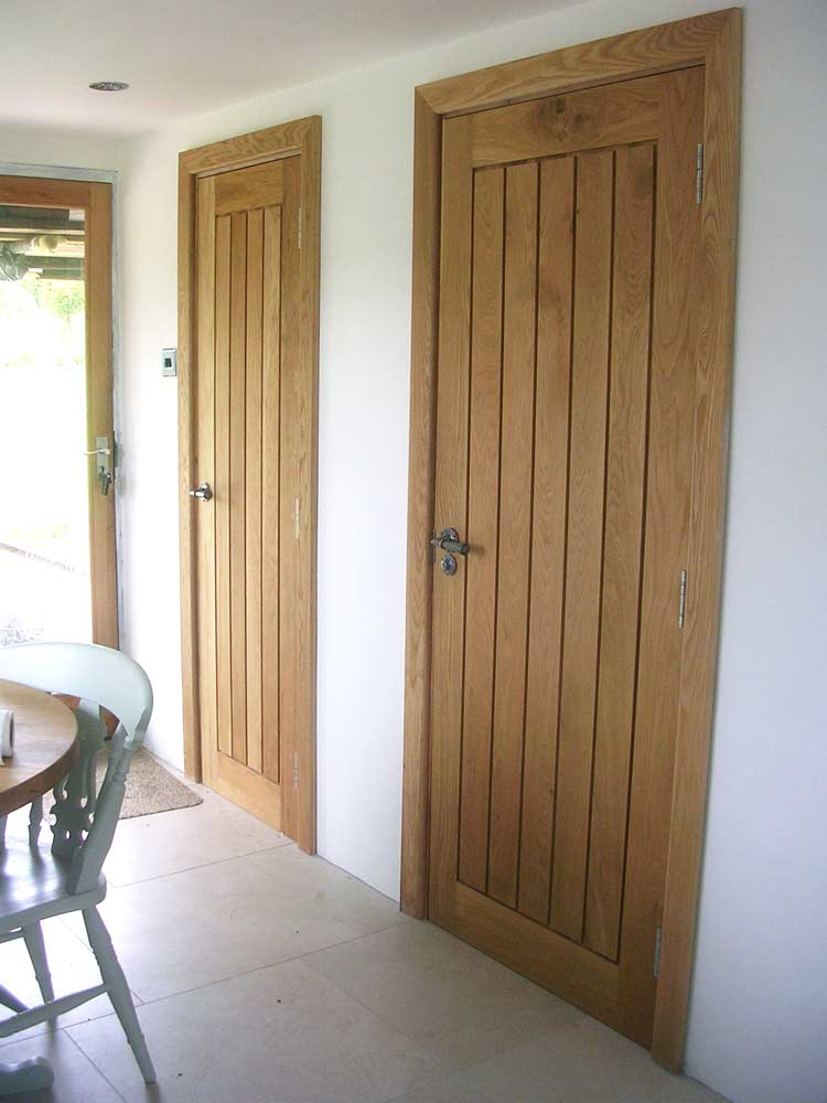 Solid Oak Mexicano Contemporary Door
