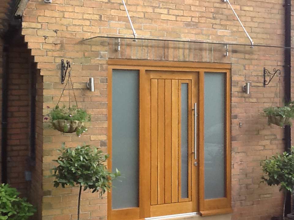 Solid Oak Mexicano Contemporary External Door