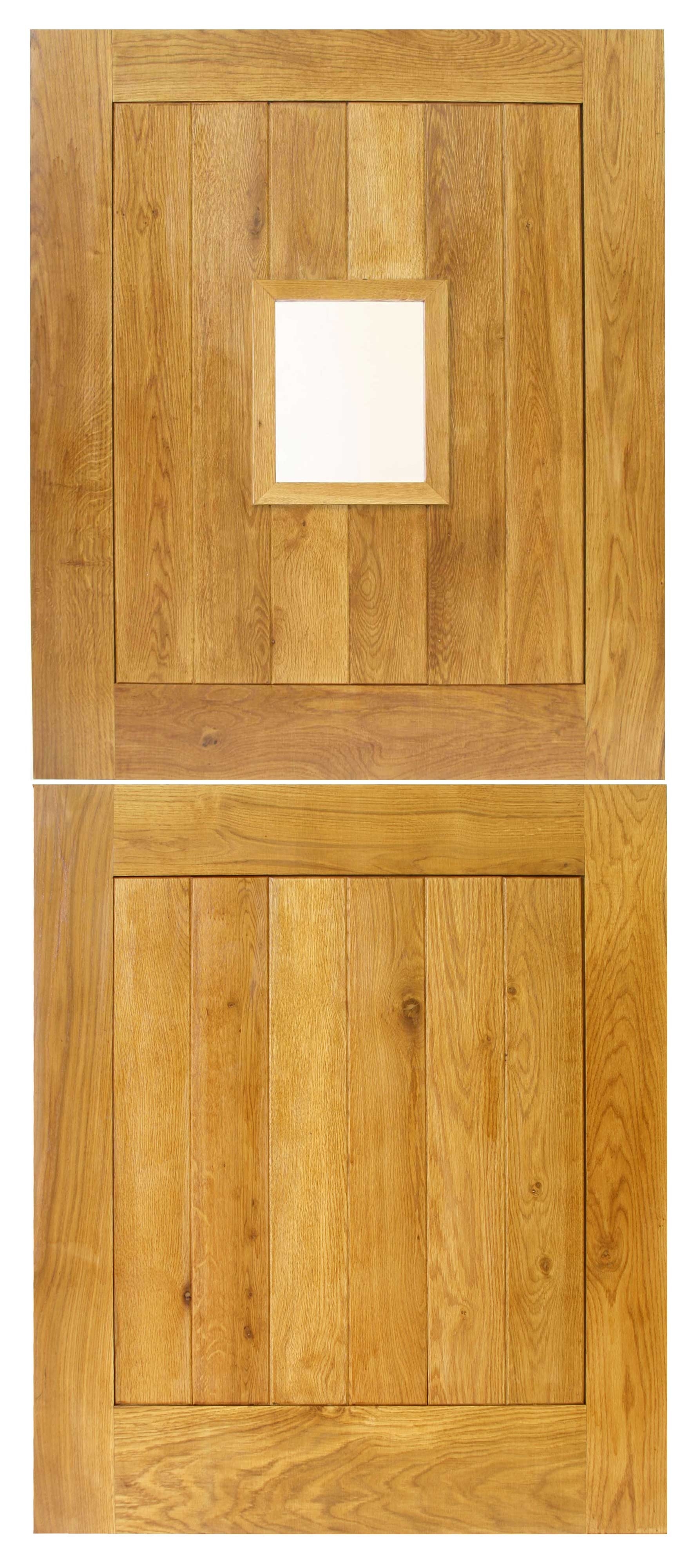 An image of External Cottage Stable Solid Oak Door