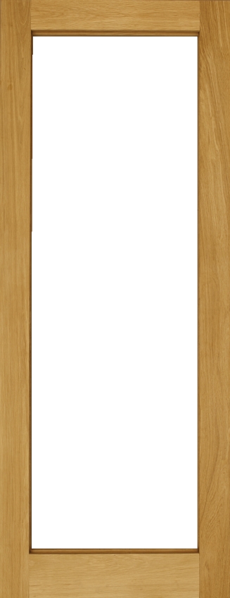 An image of External Prefinished Pattern 10 Solid Oak Door