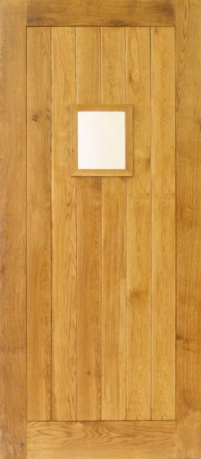 An image of External Traditional Solid Oak Door