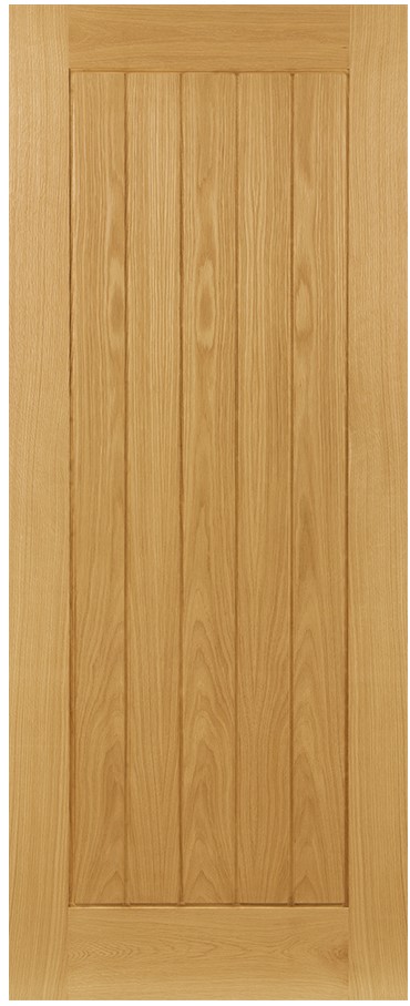 An image of Mexicano Modern Veneer Oak Door
