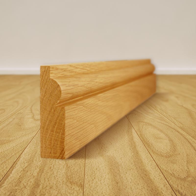 An image of Solid Oak Torus Architrave