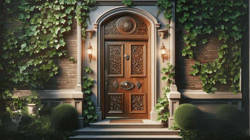 Why are traditional front doors still a favourite among homeowners?