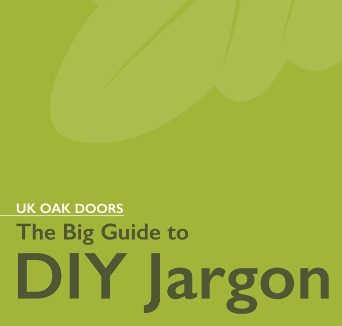 The Big Guide to DIY Jargon