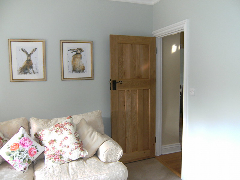 Solid Oak 1930s Style Door