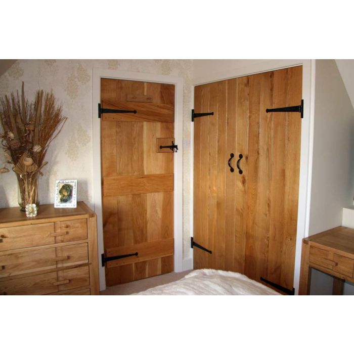 Solid Oak 1930s Style Door