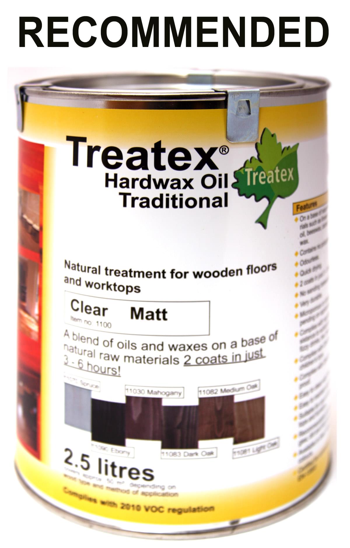 Treatex Hardwax Oil for Oak Interior Doors