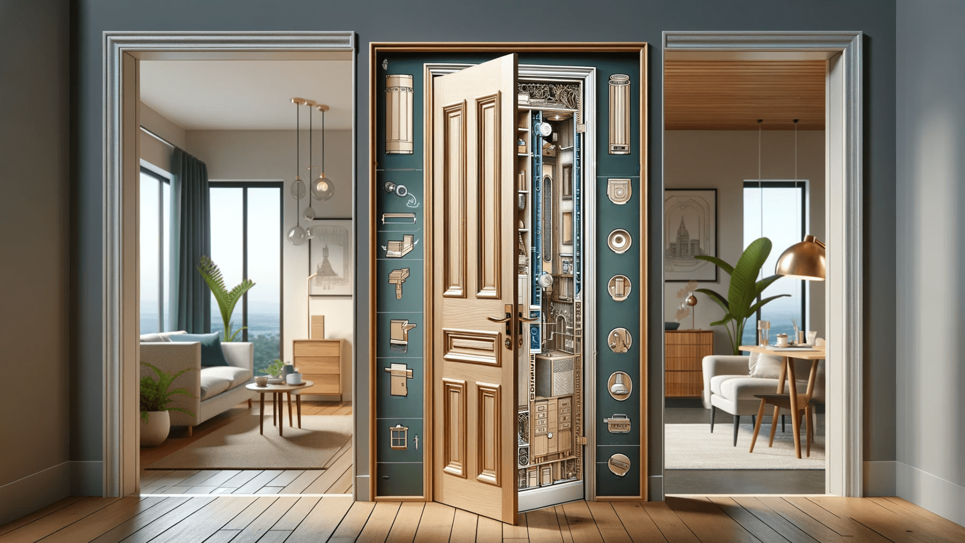 How does door architrave enhance the look of an entrance? | UK Oak Doors  Blog
